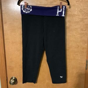 VS Pink cropped legging